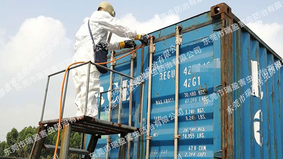 集装箱熏蒸③