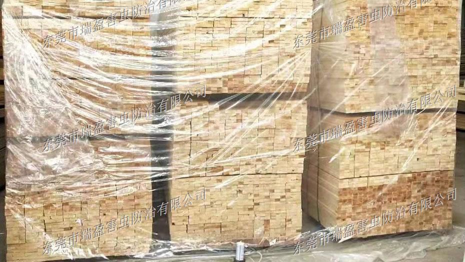 木质材料熏蒸消毒